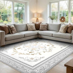 SOULFUL Medium Pile 4x6 Rugs for Living Room by SOULFUL
