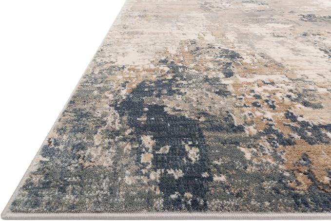 Loloi Teagan Collection TEA-06 Sand/Mist 7'-11" x 10'-6" Area Rug, Soft Neutral - Image 7