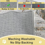 COMSLE Door Mat Soft Absorbent Indoor Front Entryway Rug Machine Washable - Image 4