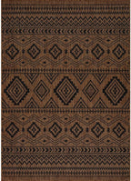 Beverly Rug Waikiki Boho Indoor Outdoor Rug 6x9, Washable Outside Carpet - Image 3