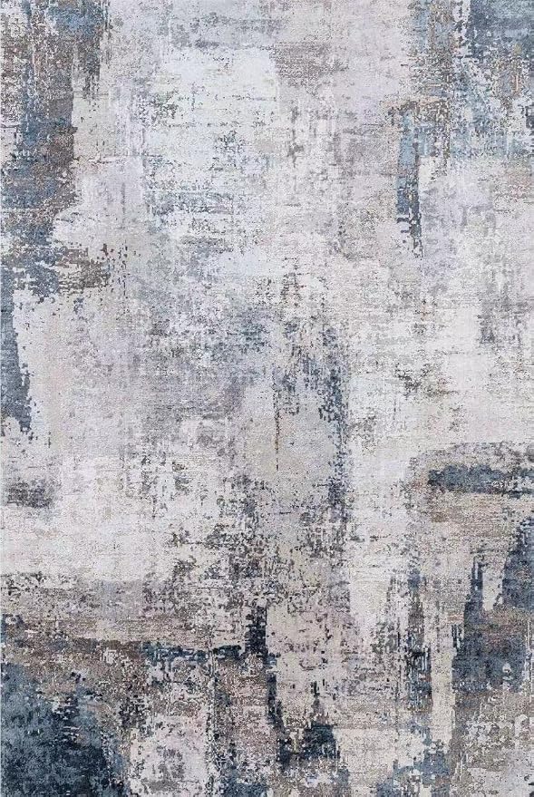 vivorug Washable Rug, Ultra Soft Area Rug 4x6, Non Slip Abstract Small Rug - Image 2
