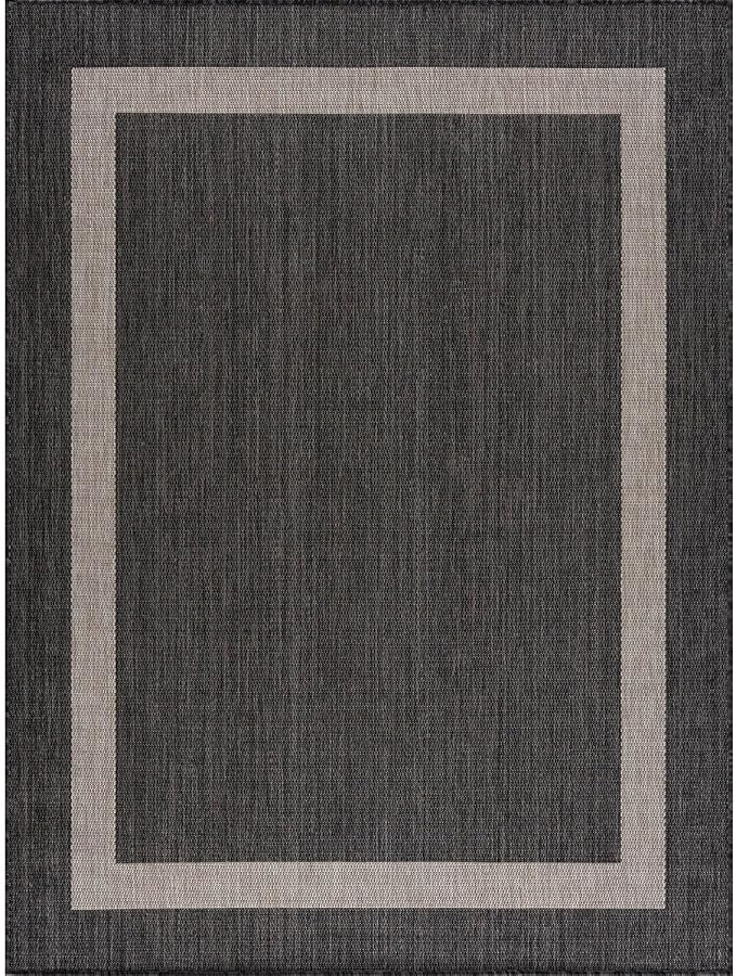 CAMILSON Outdoor Rug 9x12, Large Modern Outside Rugs - Image 2