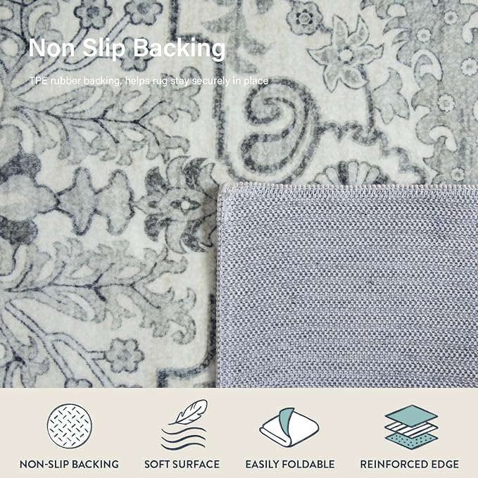 Lahome Bohemian Floral Medallion Runner Rug - Image 5