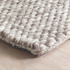 Dash and Albert Loggia Grey Handwoven Wool Rug, 9 X 12 Feet - Image 6