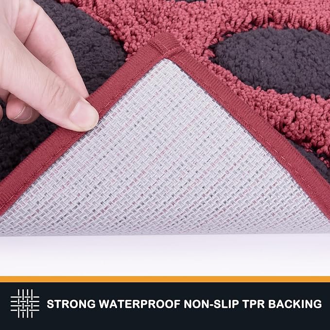PURRUGS Dirt Trapping Door Mat 33.5" x 59", Non-Skid/Slip Machine Washable - Image 6