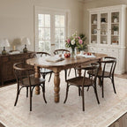 8x10 Area Rugs for Living Room, Machine Washable Non Slip Vintage Rugs - Image 4
