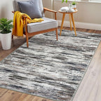 3x5 Modern Abstract Area Rug for Entryway, Low-Pile Door Mat Indoor for Living - Image 3