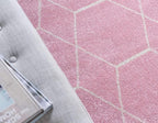 Unique Loom Trellis Frieze Collection Area Rug - Image 5