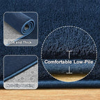 Amearea Large Modern Area Rugs for Bedroom Living Room, 6x9 Feet Navy Blue - Image 5