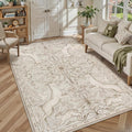 Lahome Boho Animal 6x9 Washable Living Room Area Rugs, Botanical Large Boho Non by Lahome