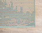 Unique Loom Positano Collection Coastal Modern Fish Light Blue Area Rug - Image 9