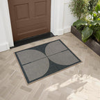 Lahome Rainbow Indoor Door Mat, Farmhouse Non Slip Non Shedding Lightweight - Image 2
