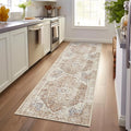 jinchan Kelda Runner Rug 3x10 Vintage Hallway Rug Washable Runner Retro Floor by JINCHAN