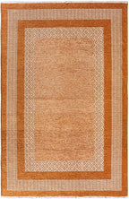 Alfa Rich 4x6 Burnt Orange Washable Area Rugs - Image 7