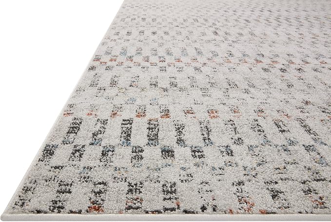 Loloi Kamala Collection KAM-05 Grey/Multi 2'-7" x 12'-0" Runner Rug - Image 3