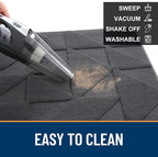 OLANLY Door Mats Indoor, Dirt Resist, Entrance Washable Mat, Low-Profile Inside - Image 5