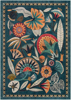 Boho Egypt Green Area Rugs for Living Room Bedroom, 5x7 Washable Large Dining - Image 9