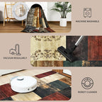 DweIke Large Modern Washable Area Rugs 8x10, Living Room Rug Non-Slip and - Image 6