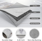 3x20 Washable Hallway Runner Rug: Extra Long Runners - Image 4