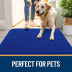 OLANLY Dog Door Mat for Muddy Paws 30x17, Absorbs Moisture and Dirt, Absorbent - Image 6