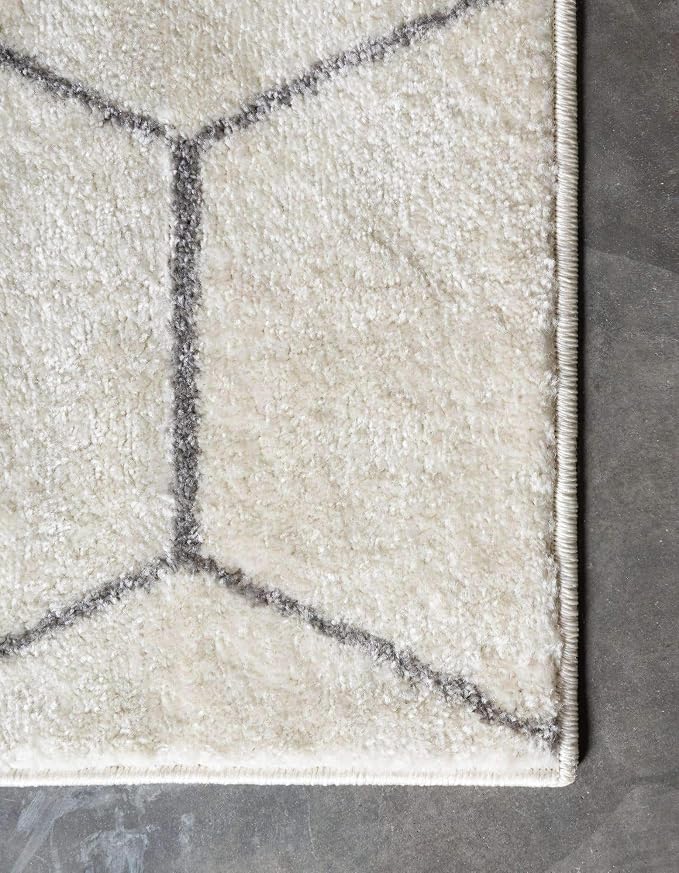 Unique Loom Trellis Frieze Collection Area Rug - Image 7