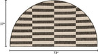 Unique Loom Outdoor Striped Collection Area Rug - Image 2