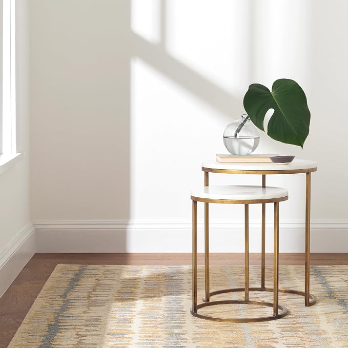 Dash and Albert Paint Chip Wool Area Rug - Image 3