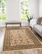 Unique Loom Sialk Hill Collection Area Rug by UniqueLoom