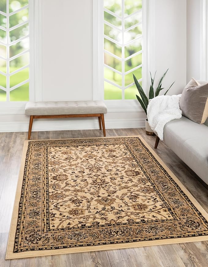 Unique Loom Sialk Hill Collection Area Rug by UniqueLoom