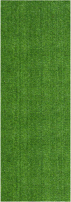 Ottomanson Artificial Grass Turf 22" x 25' Indoor Outdoor Faux Grass Rug - Image 7