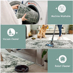 Moynesa Ultra-Thin Washable Runner Rug 2x7 - Image 5
