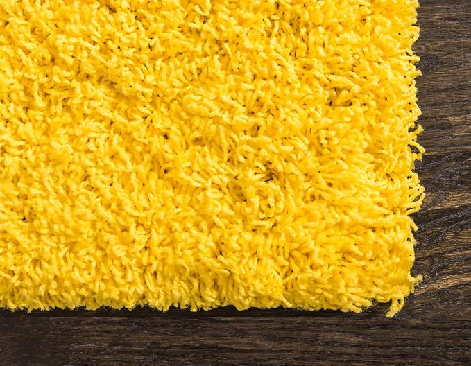 Unique Loom Solid Shag Collection Area Rug - Image 8