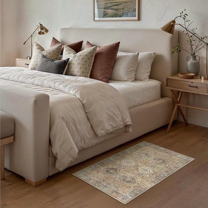 Bavni Clearance 2x3 Rugs for Entryway Indoor, Machine Washable Area Rug Non Slip - Image 4