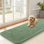 OLANLY Dog Door Mat for Muddy Paws 47x20, Absorbs Moisture and Dirt, Absorbent by OLANLY