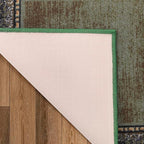 Antep Rugs Alfombras Bordered Modern 2x5 Non-Slip Low Pile Rubber Backing - Image 5