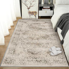 Washable Area Rugs for Living Room 4’x6’ Non Slip Low Pile Area Rugs for - Image 5