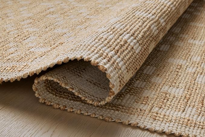 Loloi Chris Loves Julia Judy Collection JUD-07 Natural/Ivory 7'-9" x 9'-9" Area - Image 6