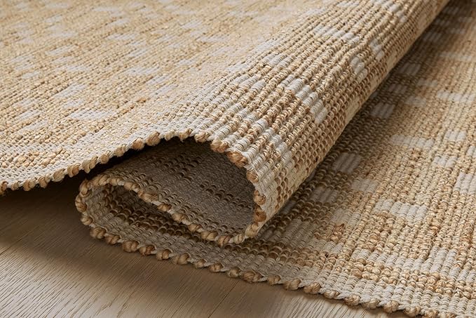 Loloi Chris Loves Julia Judy Collection JUD-07 Natural/Ivory 3'-6" x 5'-6" - Image 5