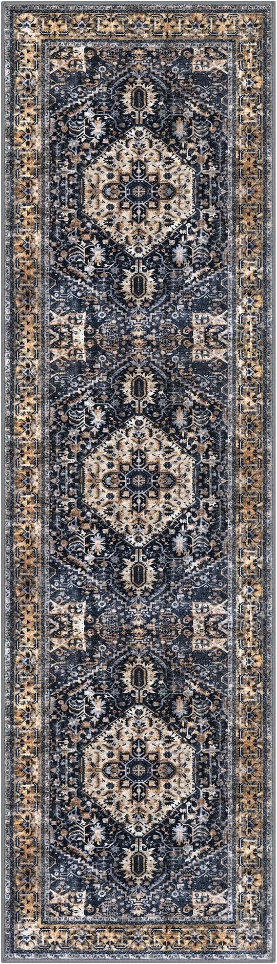 KOZYFLY Runners for Hallways 2x7 Ft Washable Kitchen Runner Rug Boho Runner Rug - Image 8