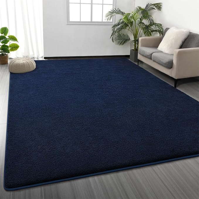 Large Area Rugs for Living Room Bedroom, 7 x 10 Ft Non-Slip Modern Area Rug by Deerhoo