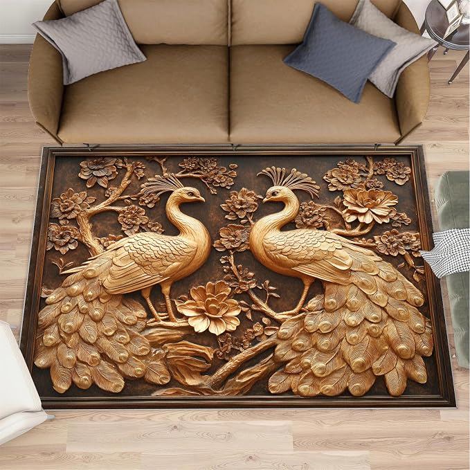 Peacock Rugs for Bedroom - Image 2