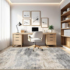 Area Rug Living Room Rugs: 5x7 Washable Large Abstract Modern Soft Stain - Image 8