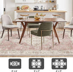 6’x9’ Washable Area Rugs for Living Room Bedroom Foldable Low Pile Non Slip - Image 5