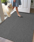Color&Geometry Ultra Thin Indoor Door Mat Non Slip Rubber Backed Dirt Trapper by COLORG