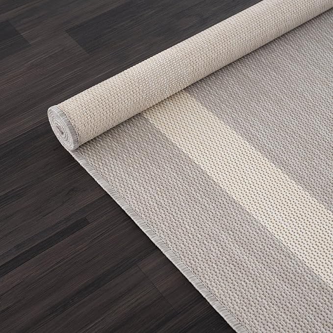 CAMILSON Outdoor Rug 8x10, Modern Outside Rugs - Image 6