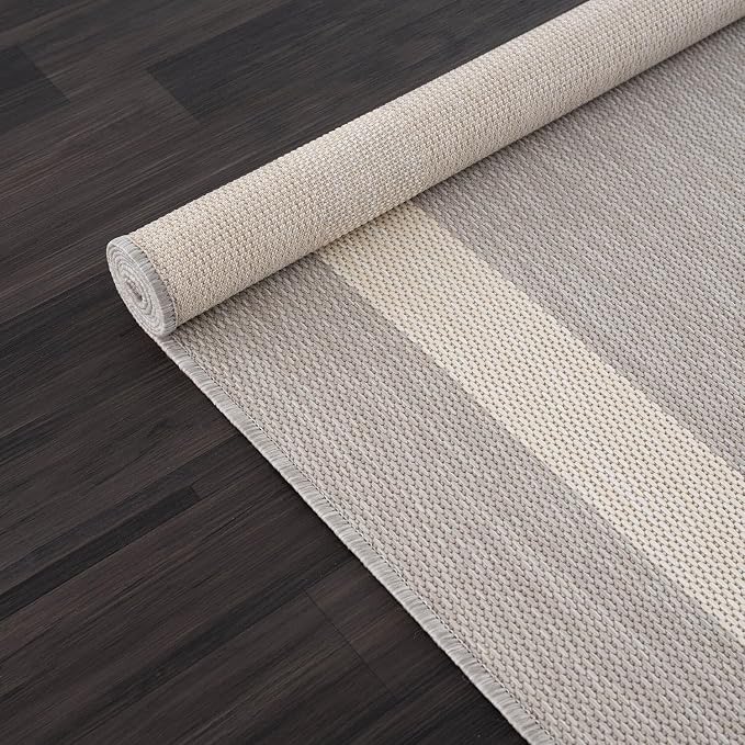 CAMILSON Outdoor Rug 9x12, Large Modern Outside Rugs - Image 5