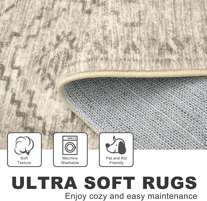 KILOCOCO Hallway Runner Rug 2'x10' Runners - Image 6