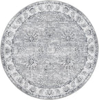 jinchan Fiora Round Rug 7ft Area Rug - Image 8