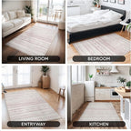 Small Area Rug-2x3 Entryway Rug Non Slip Washable Low Pile Indoor Door Mat - Image 7