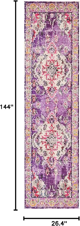 SAFAVIEH Monaco Collection Runner Rug - Image 2